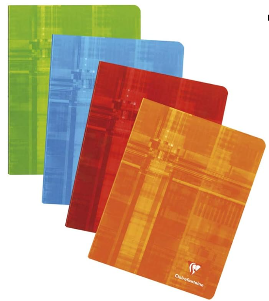 Heft Clairefontaine A5, gerastert, 36 Blatt